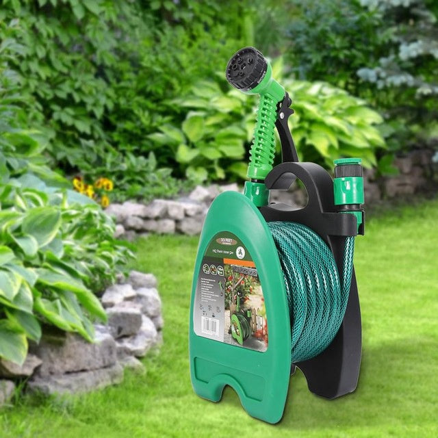 10 M Portable Wall Mounted Hose Reel Rack Storage