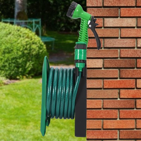 10 M Portable Wall Mounted Hose Reel Rack Storage