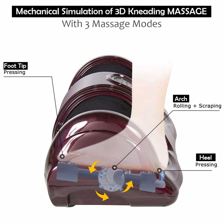4 Mode Foot Massager Machine with Remote Control