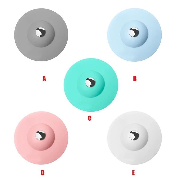 Silicone Sink Hair Strainer in different colors