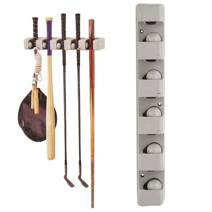 Mop Holder Broom Organizer