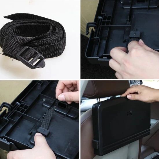 installation of Multi-Functional Portable Foldable Car Seat Dining Tray