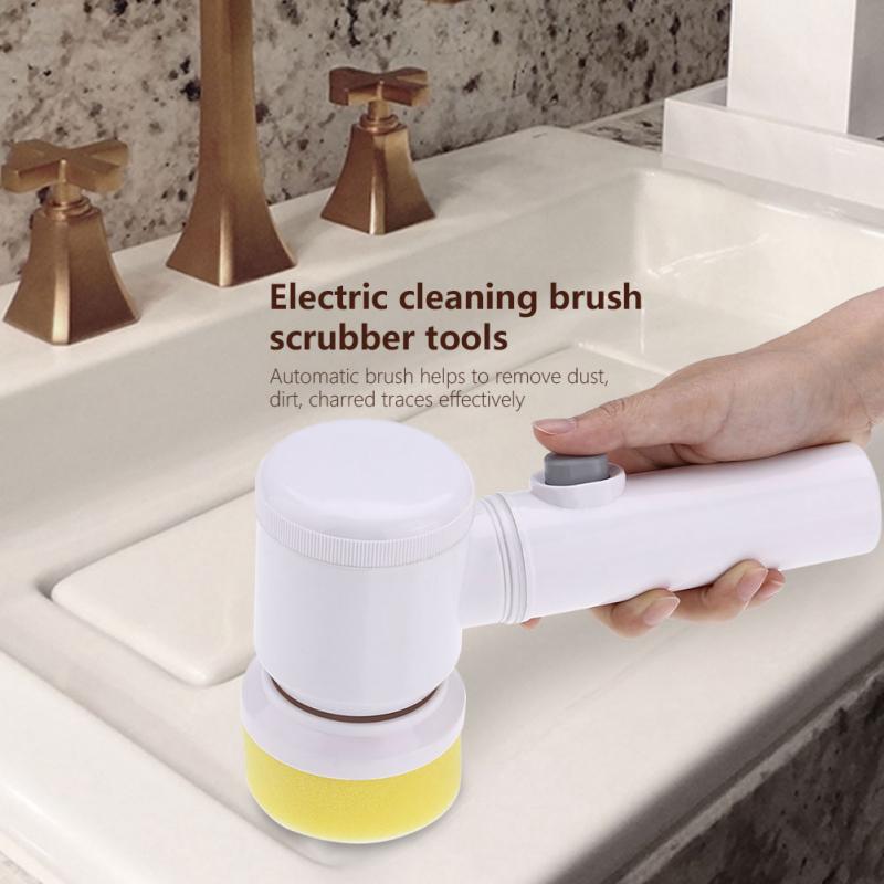Handheld Electric Cleaning Brush Scrubber Tool