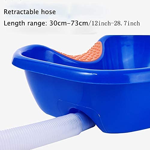 Portable Hair Wash Basin Tub with its size
