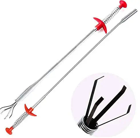 Multifunctional Cleaning Claw, 120 cm Hair Drain Clog Remover Tool for