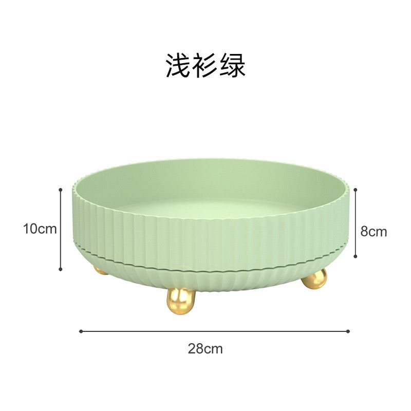 Multi-Purpose 360° Rotating Storage Tray Size