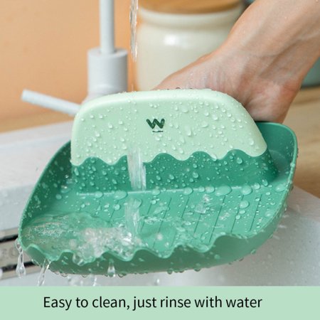 Silicone Spoon Rest Holder with Drip Pad