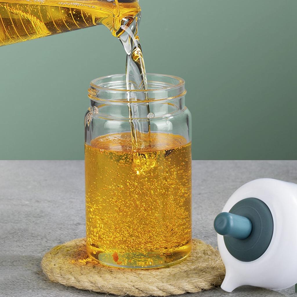 Oil Dispenser Bottle With Silicone Oil Brush, 230Ml