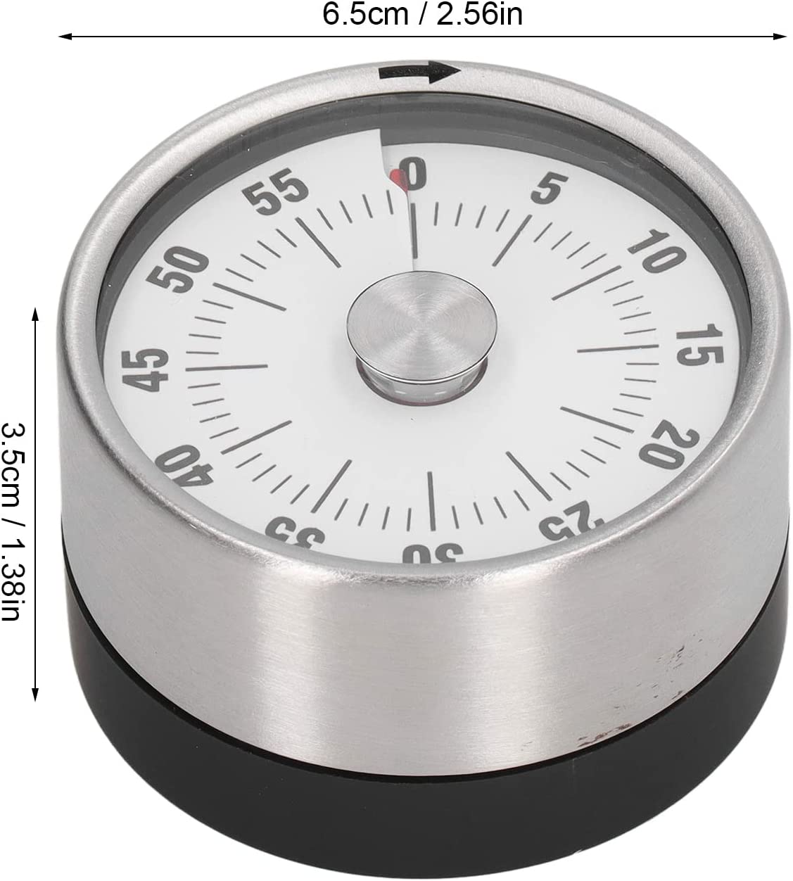 Magnetic Mechanical 60-Minute Timer
