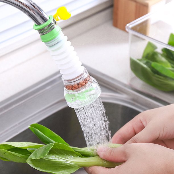 Anti-splash Kitchen Filter Faucet Head Rotating Water Purifier