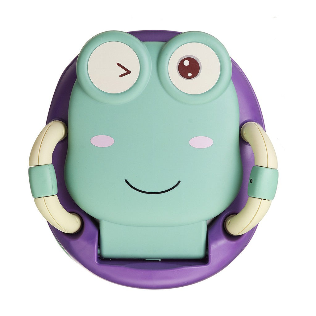 Portable Baby Potty Kids Children Training Toilet Trainer Stool blue color