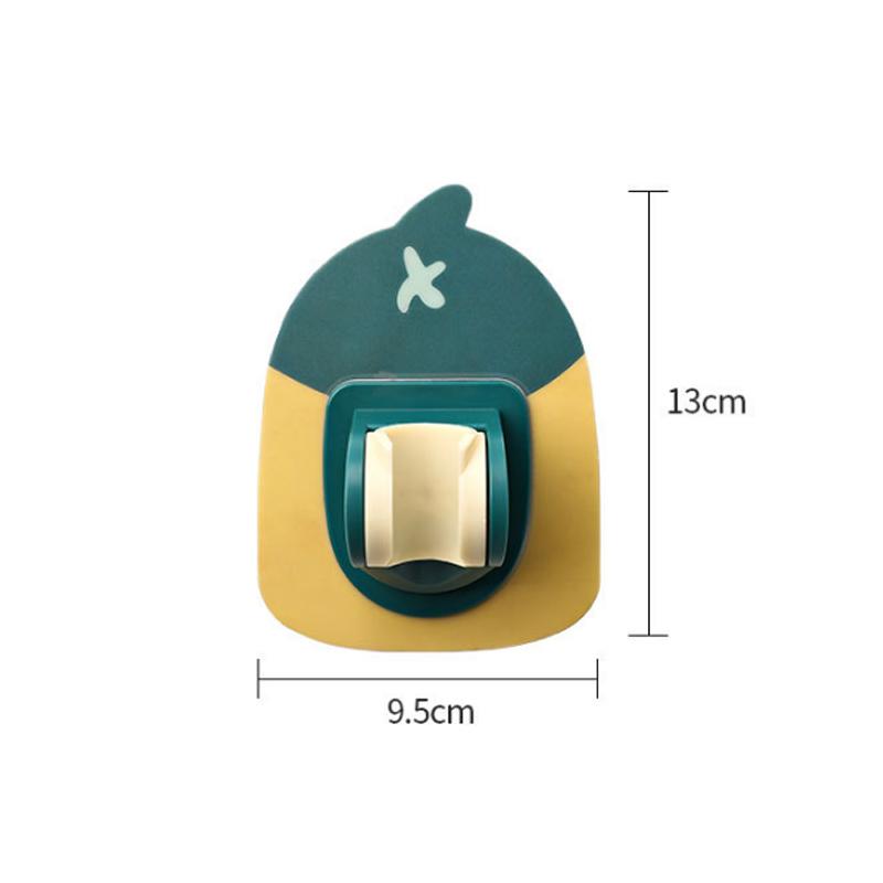 Wall Mount Punch-free Cartoon Shower Bracket size