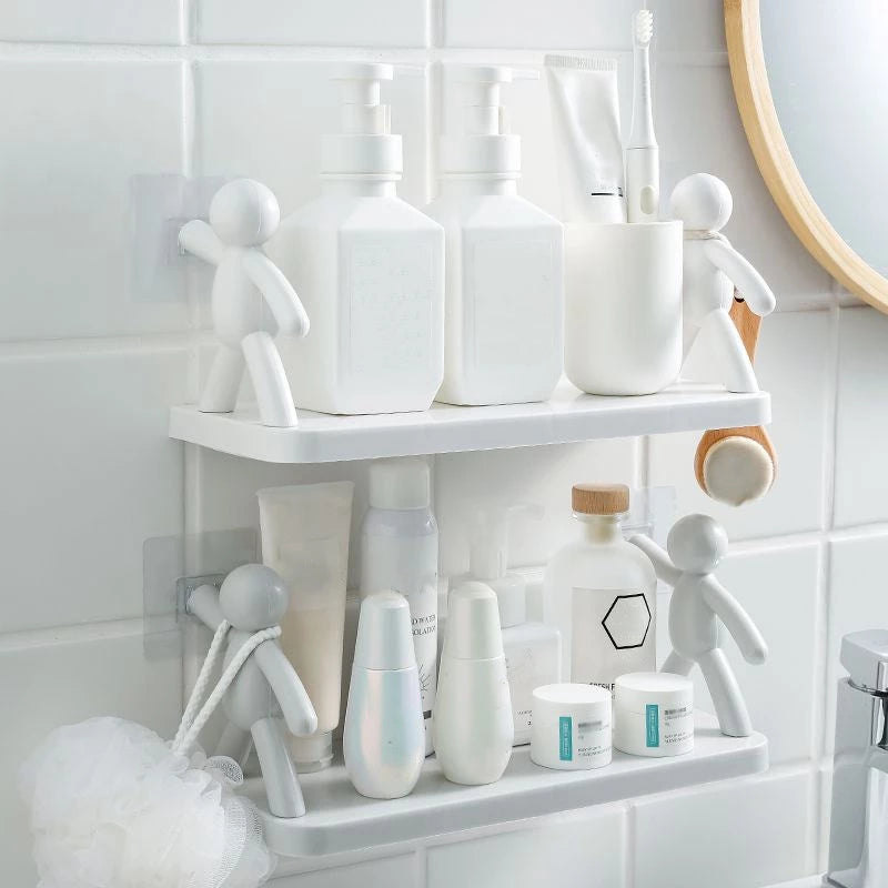 Wall Mount Punch-Free Storage Rack