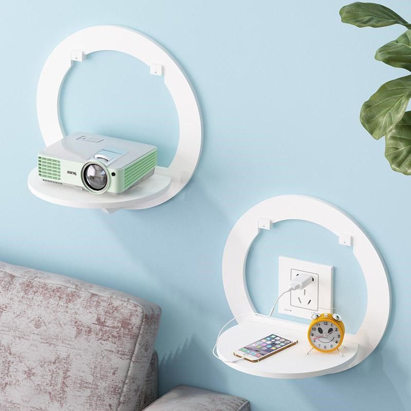 Wall Mount Punch-free Bedside Shelf