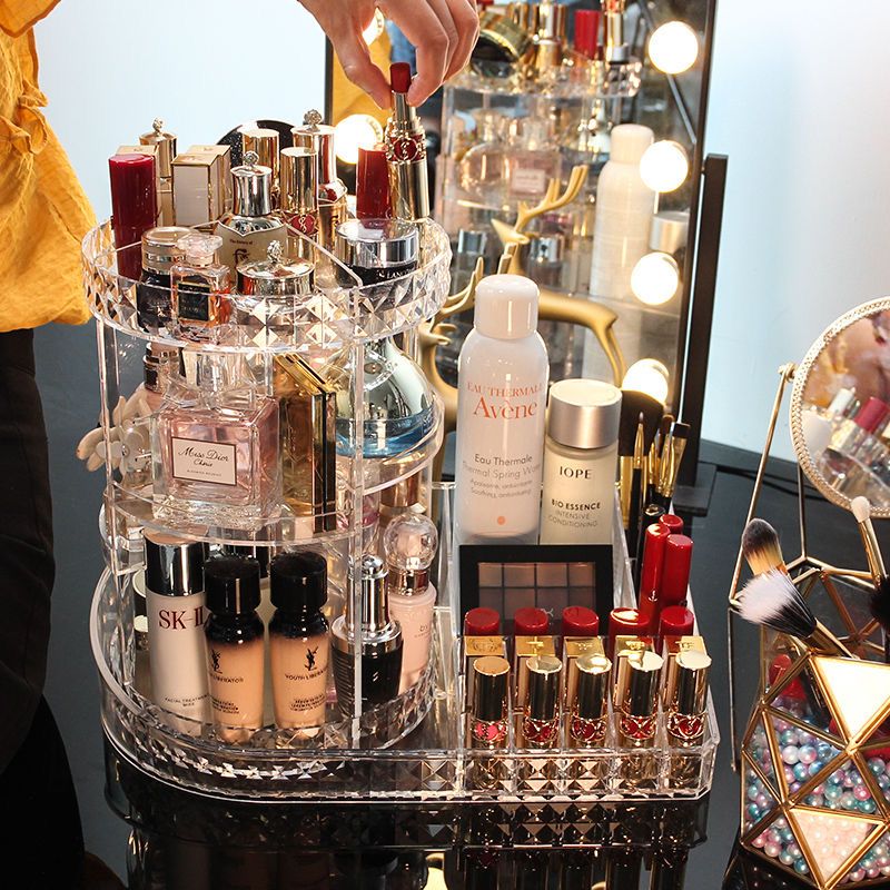 360° Rotating Cosmetic Display Stand