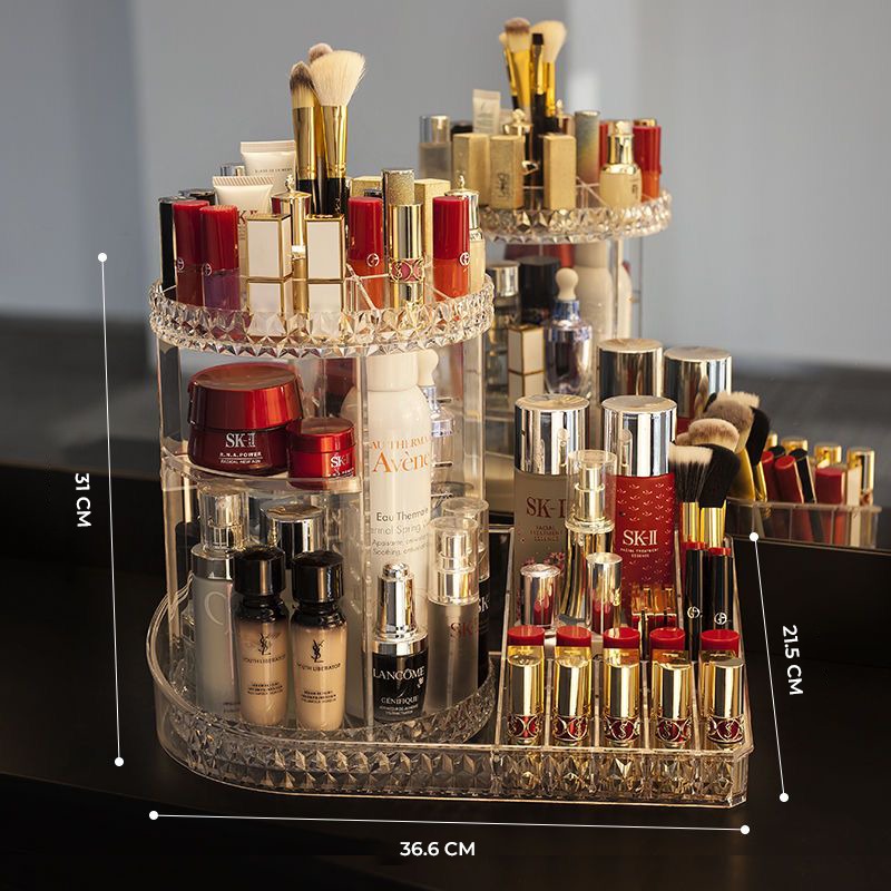 360° Rotating Cosmetic Display Stand