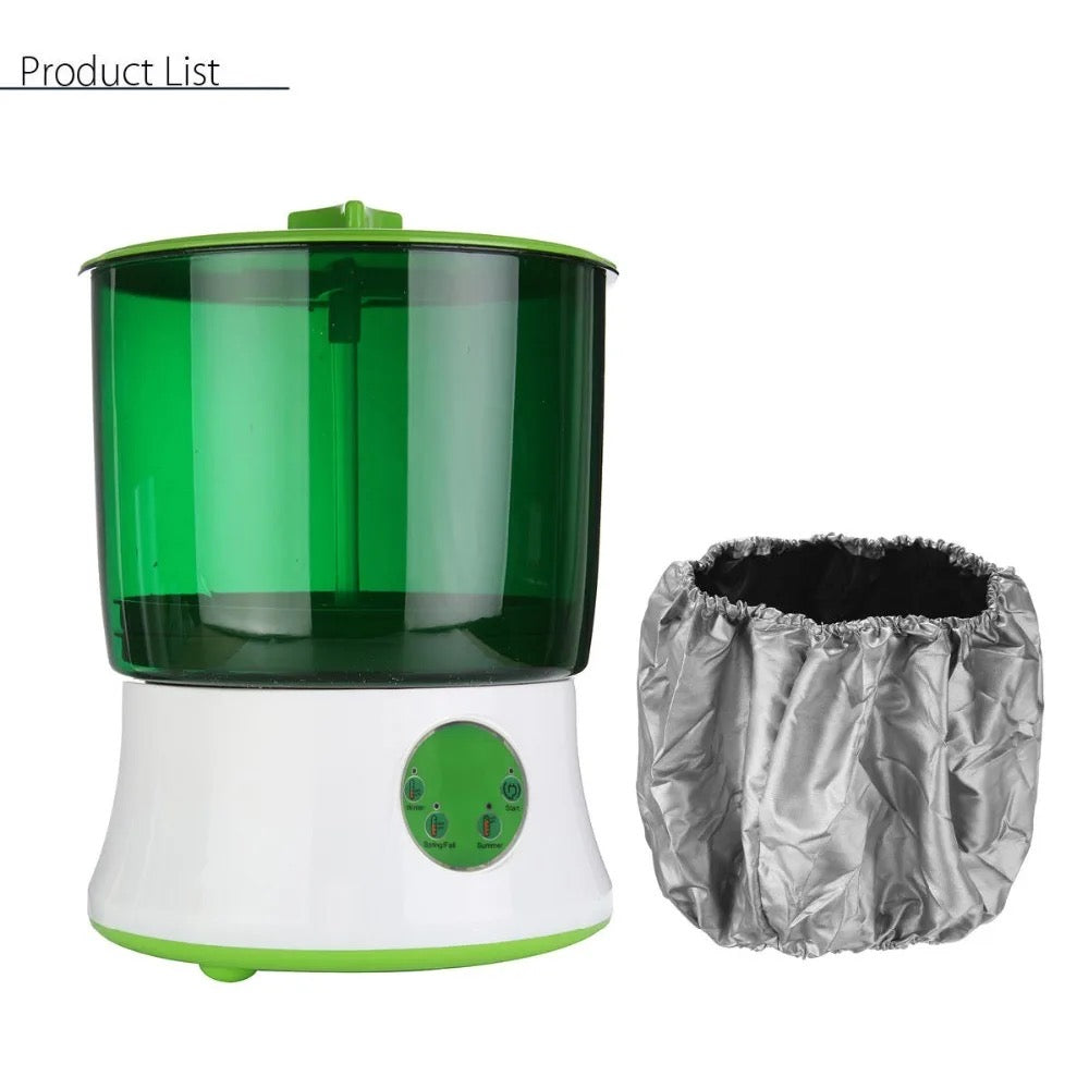 Household Automatic 2 Layer Bean Seeds Sprouts Machine