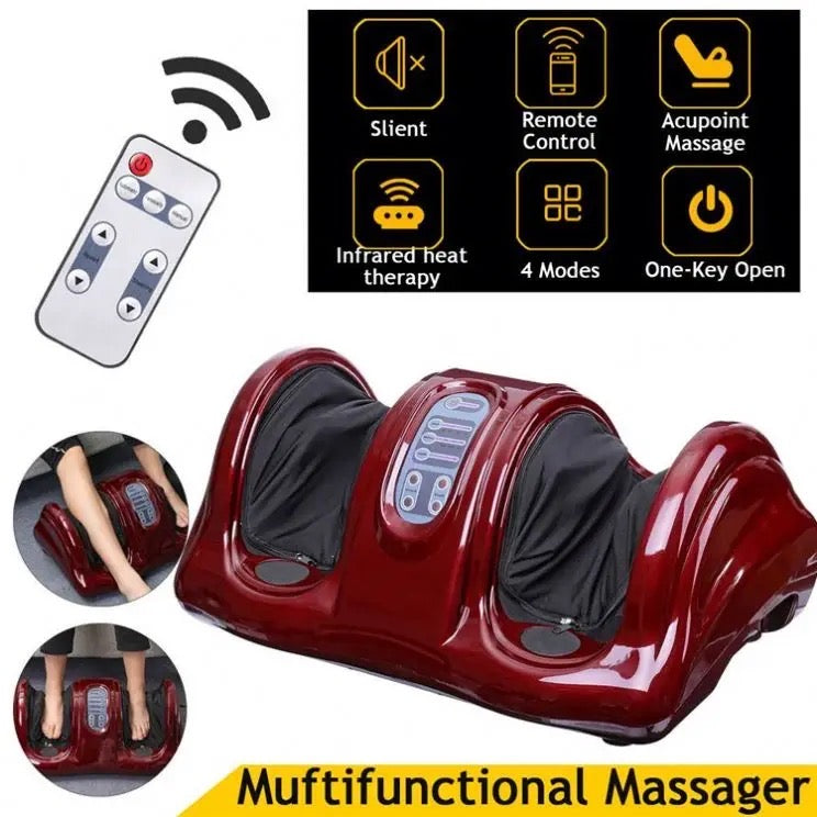 4 Mode Foot Massager Machine with Remote Control