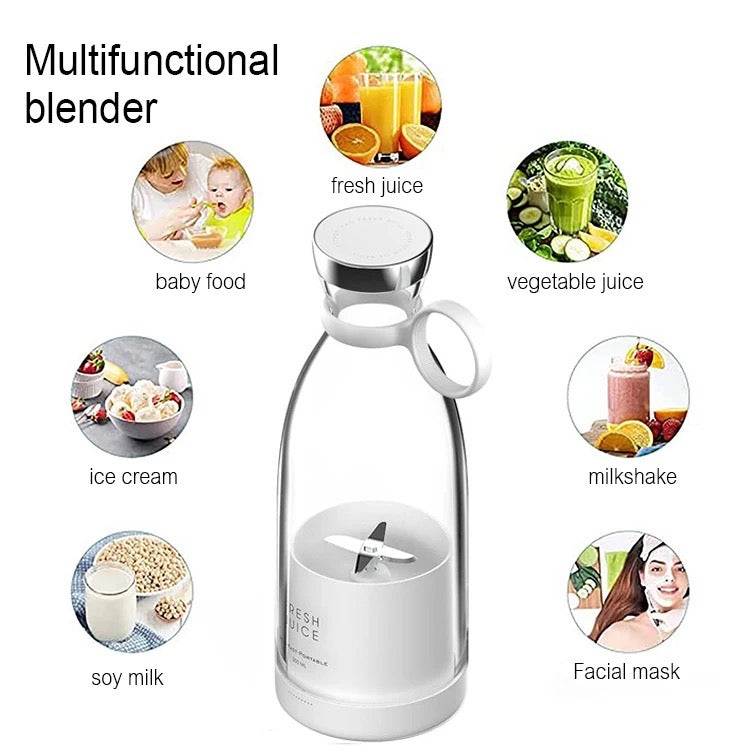 350ml Portable Instant Smoothie Juicer Blender with multiple applications