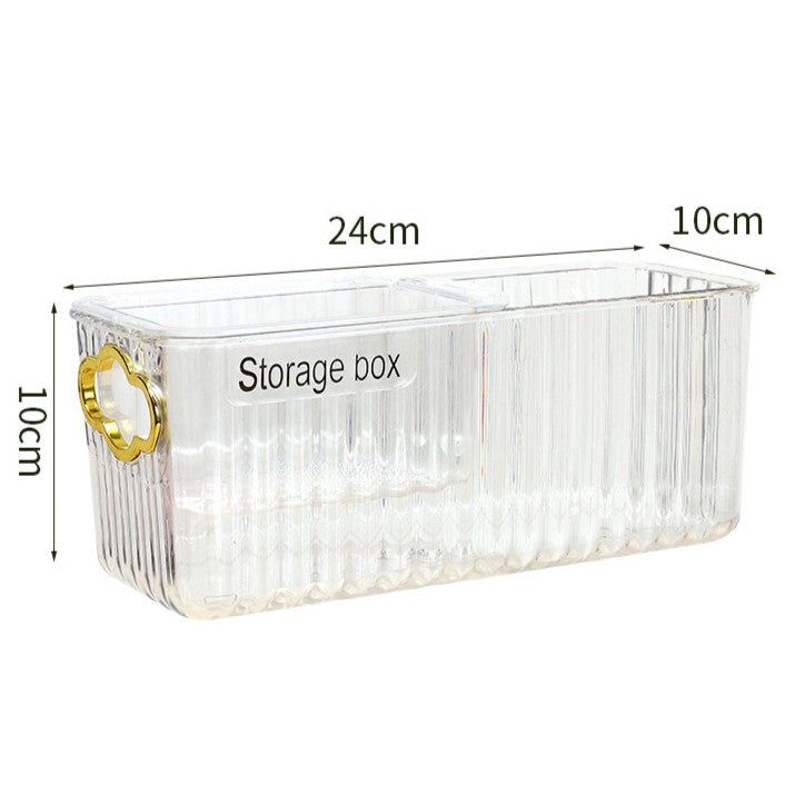 Double Layer Fruit / Snack Box with Drain and Separator