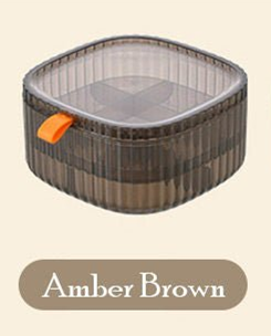 Cosmetic / Jewelry Storage Box with Lid, Earring Holder Container