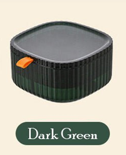 Cosmetic / Jewelry Storage Box with Lid, Earring Holder Container