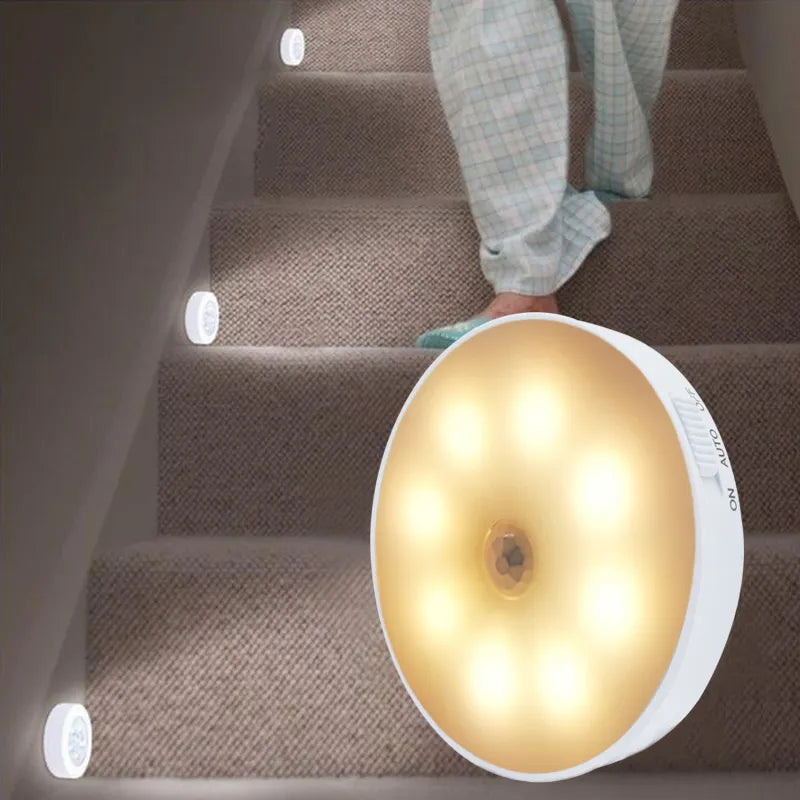 Automatic Motion Sensor Round LED Light Bar