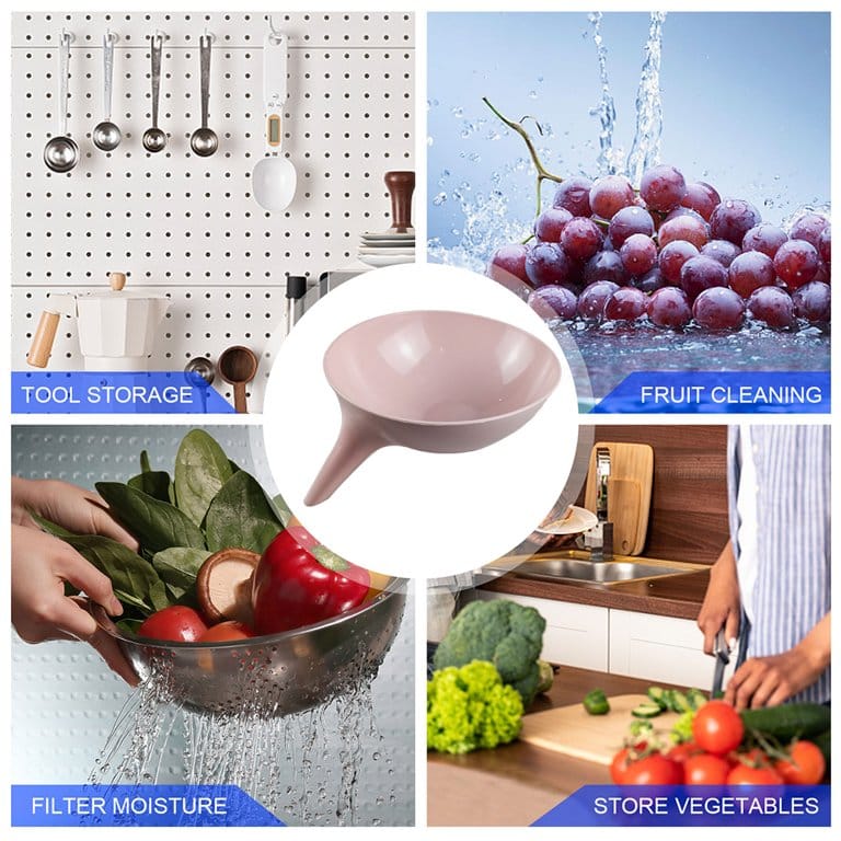 Different usages of the Multifunctional Kitchen Drain Bowl