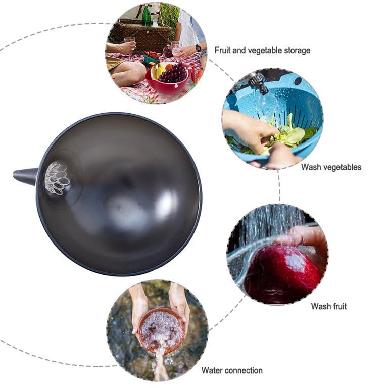 Different usages of the Multifunctional Kitchen Drain Bowl