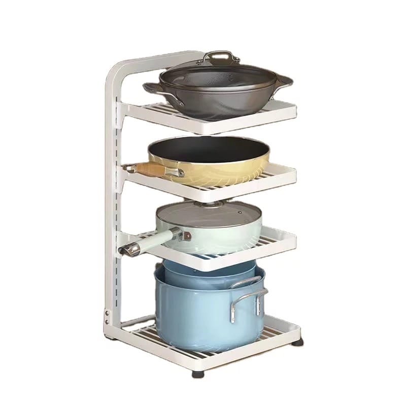 Multi-Layer Adjustable Wall Mountable Cabinet Under Sink Storage Rack