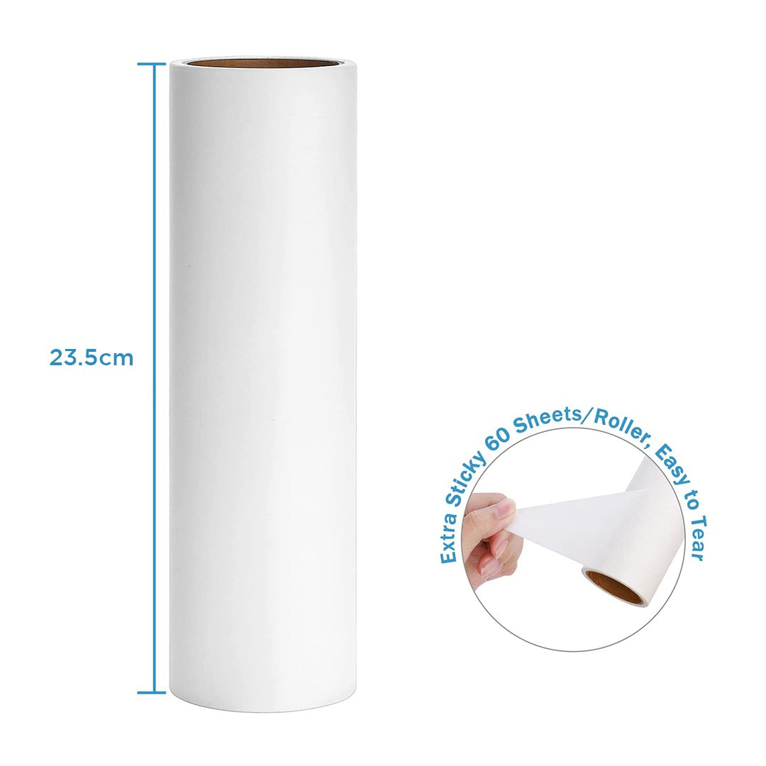 أسطوانة إعادة تعبئة الممسحة اللاصقة 60 ورقة