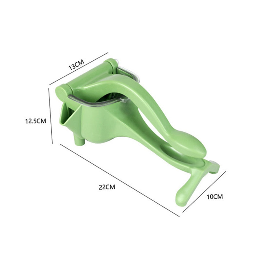 Manual Juicer Handheld Non-electric Lemon Squeezer with its size