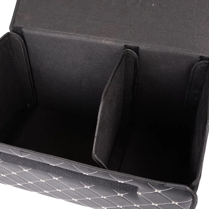 Car Trunk Folding Leather Organizer Storage Box
