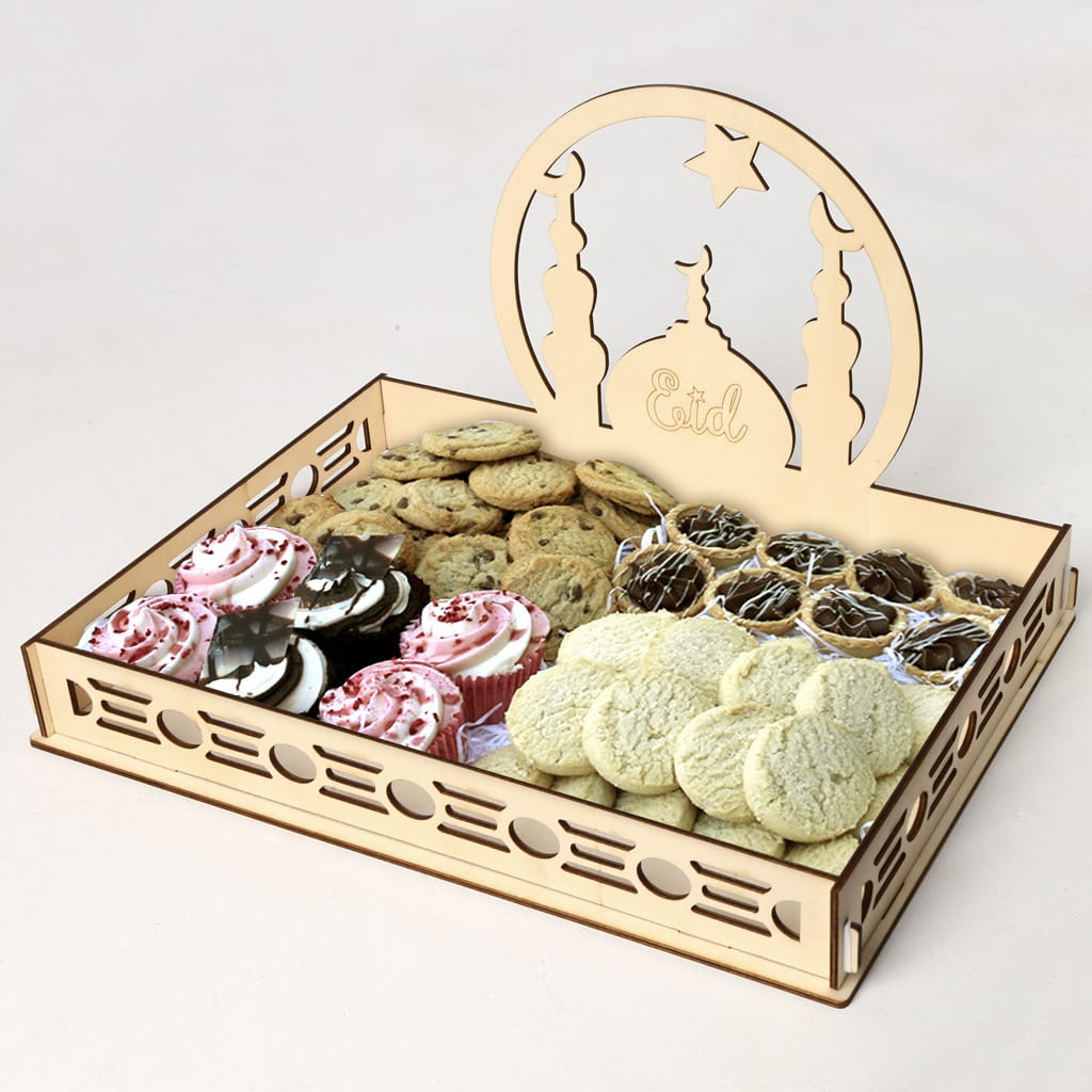 Ramadan Special Decorated Dessert Sweets Tray