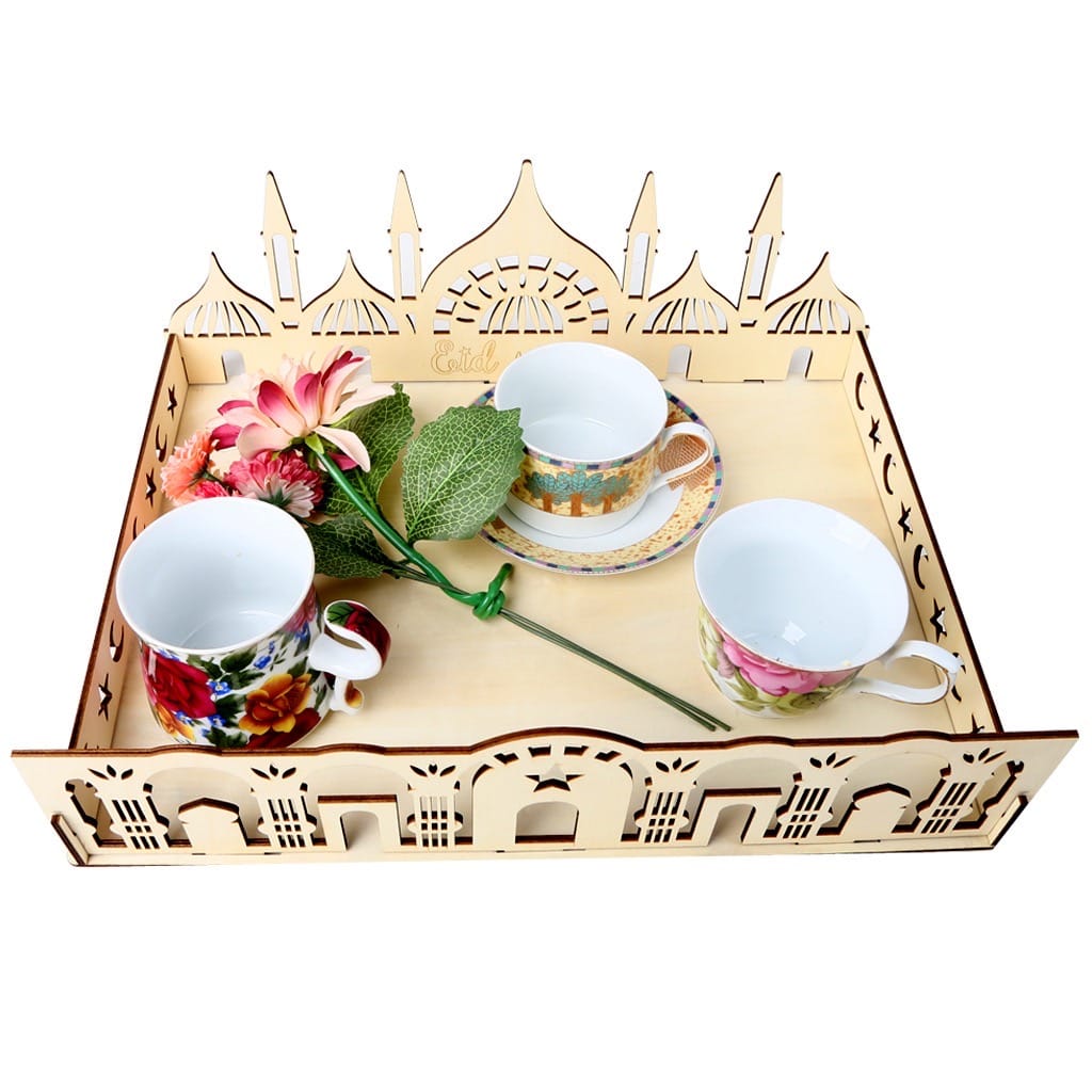 Ramadan Special Decorated Dessert Sweets Tray