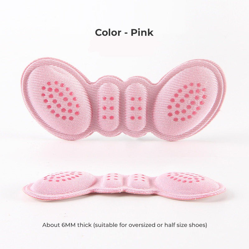 Heel Pads Anti-Slip Cushioning High Heel in pink color