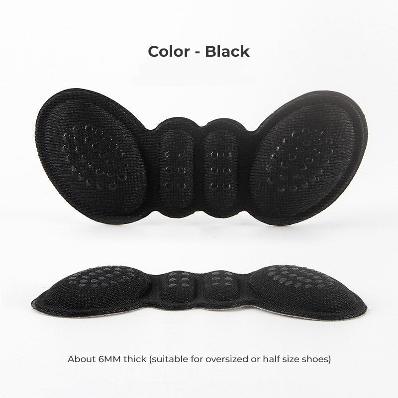 Heel Pads Anti-Slip Cushioning High Heel in black color