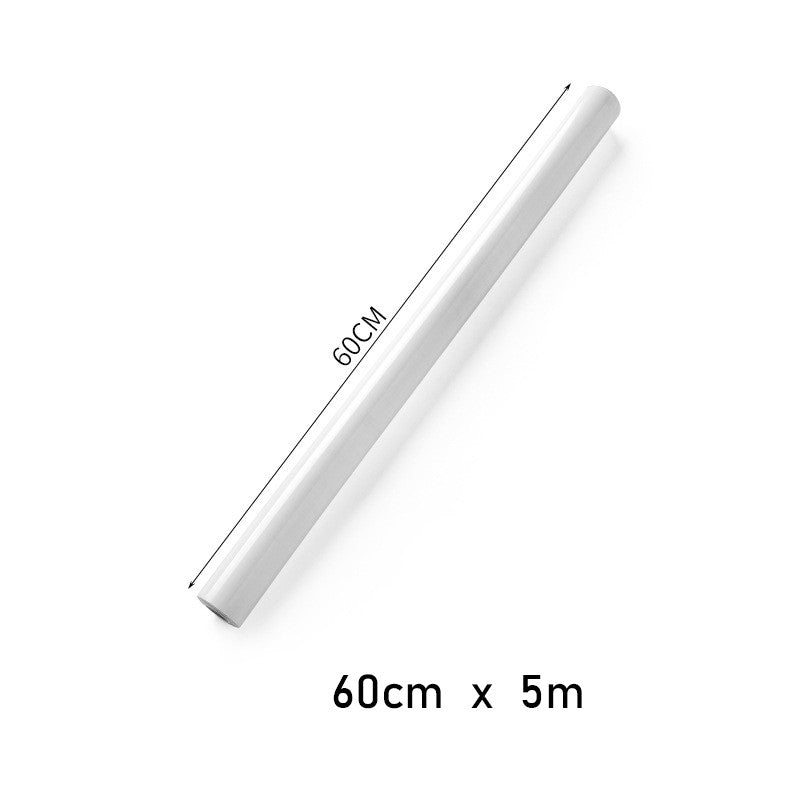 Transparent Kitchen Oil Proof Self Adhesive Wallpaper, Clear Glossy Film Covering