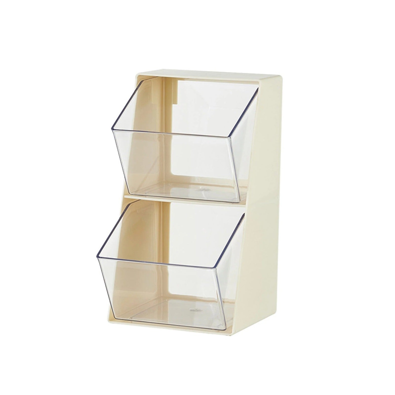 Multi-Layer Desktop Dustproof Storage Rack, Coffee Tea Bag Organizer Box