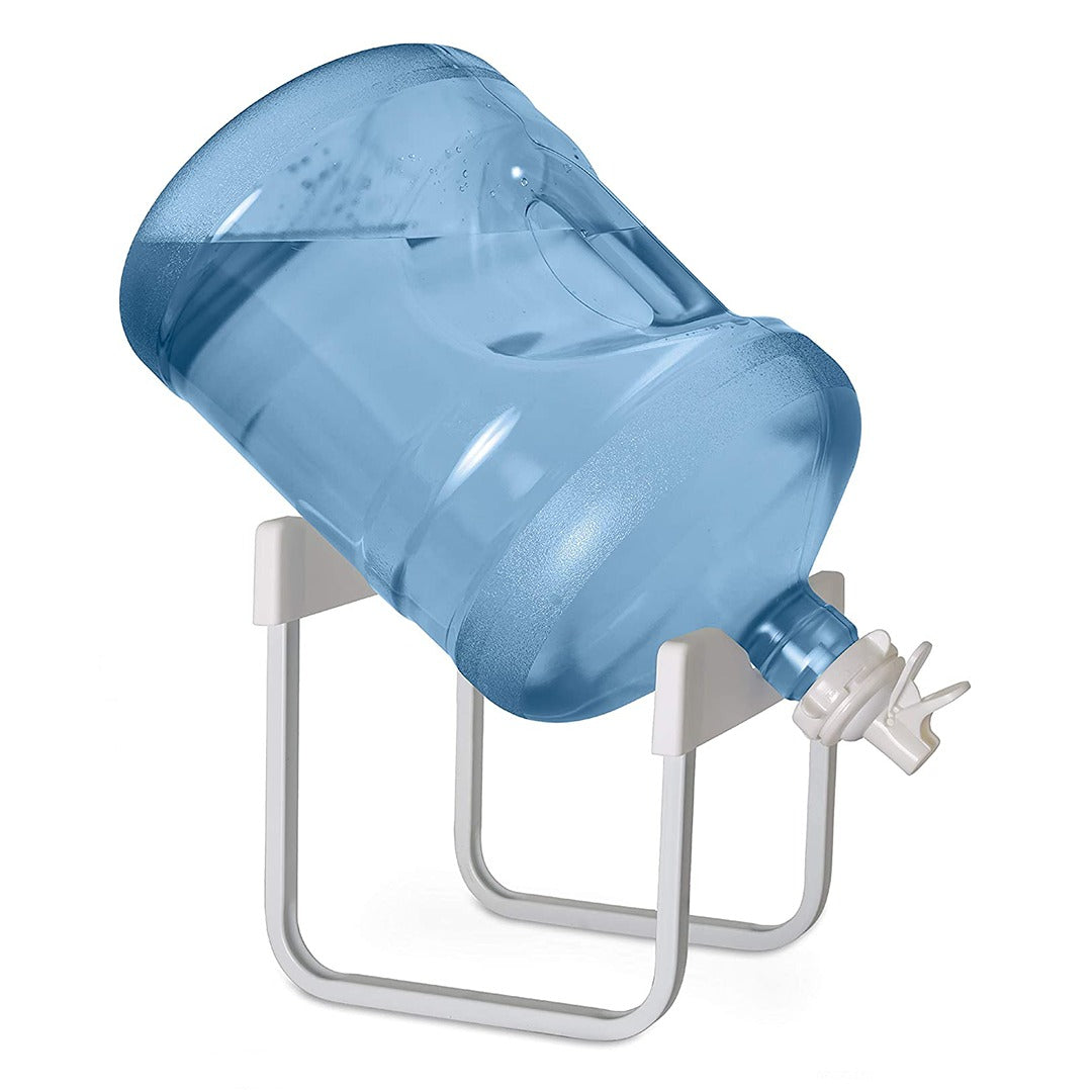 Water Bottle Dispenser Stand, Portable Stainless Steel Water Jug Holder Rack