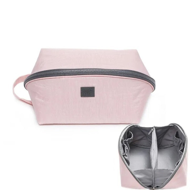Handy Small Garment Storage Bag for Trave in pink color