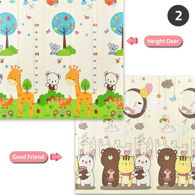 Foldable Baby Crawling Play Mat, Waterproof, Soundproof, Anti-Slip