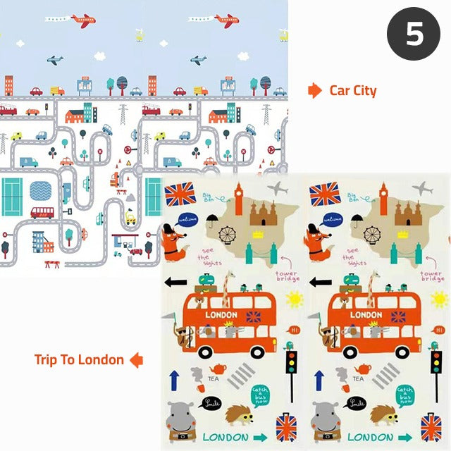 Foldable Baby Crawling Play Mat, Waterproof, Soundproof, Anti-Slip