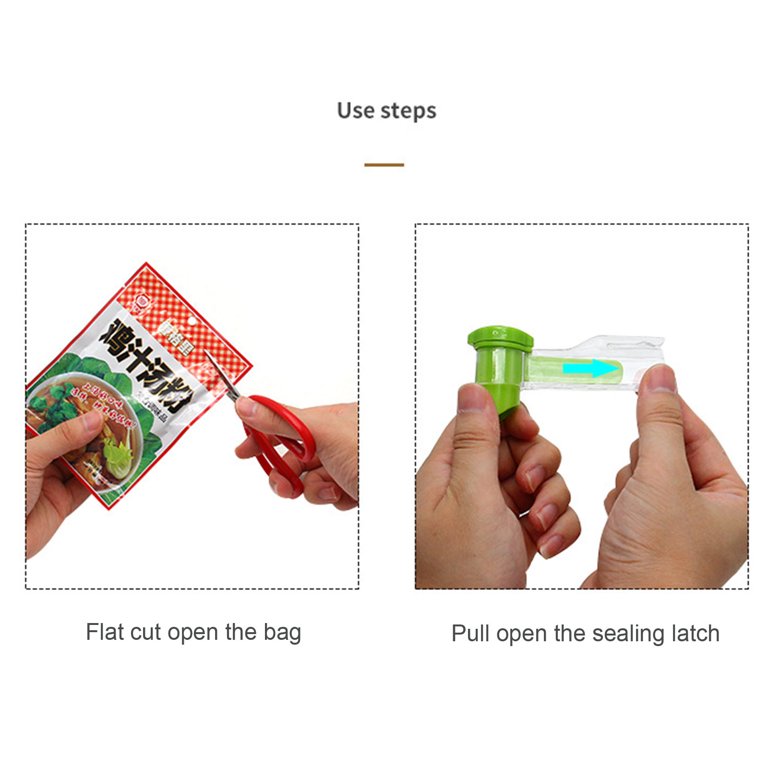 Steps of using Wall Mount Seasoning Bags Storage Rack