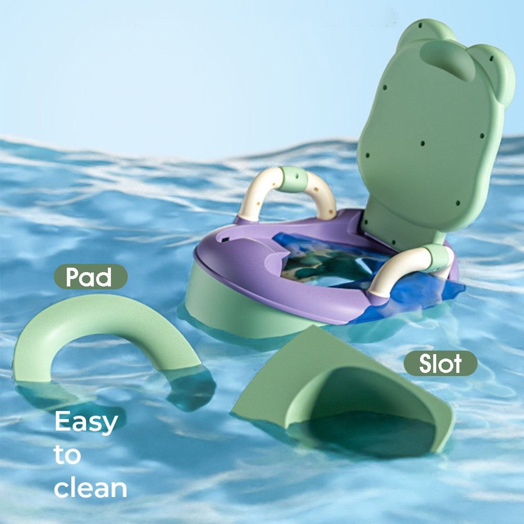 Portable Baby Potty Kids Children Training Toilet Trainer Stool Easy to clean