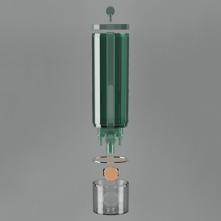 Press-type Wall Mount Liquid Soap Dispenser