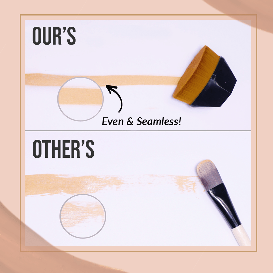 High-Density Seamless Foundation Brush