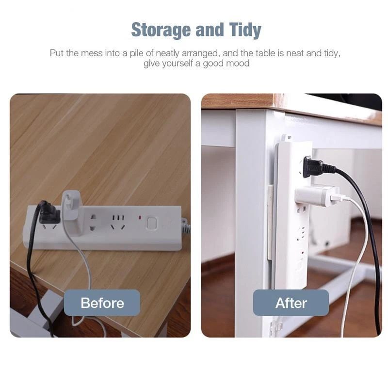 Wall Mount Punch Free Socket Holder