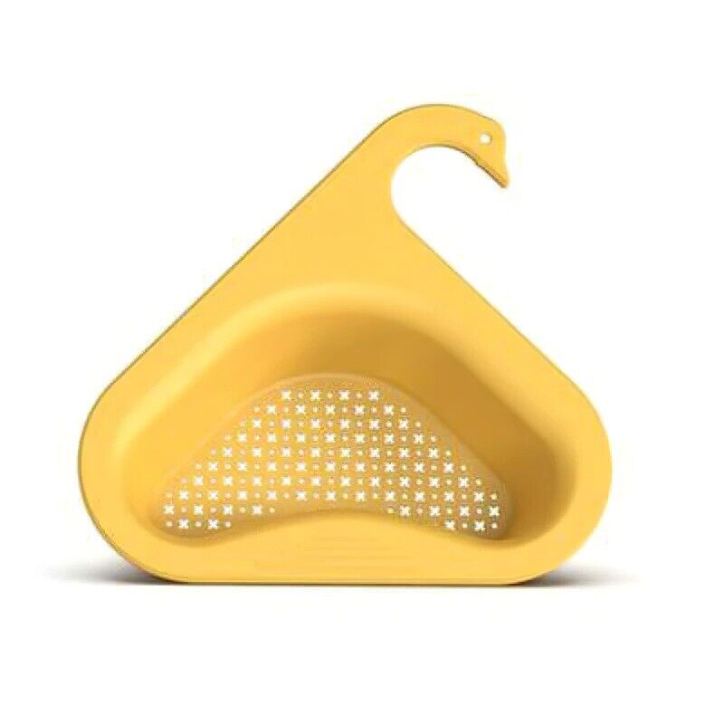 Sink Drain Basket for Kitchen Faucet with yellow color