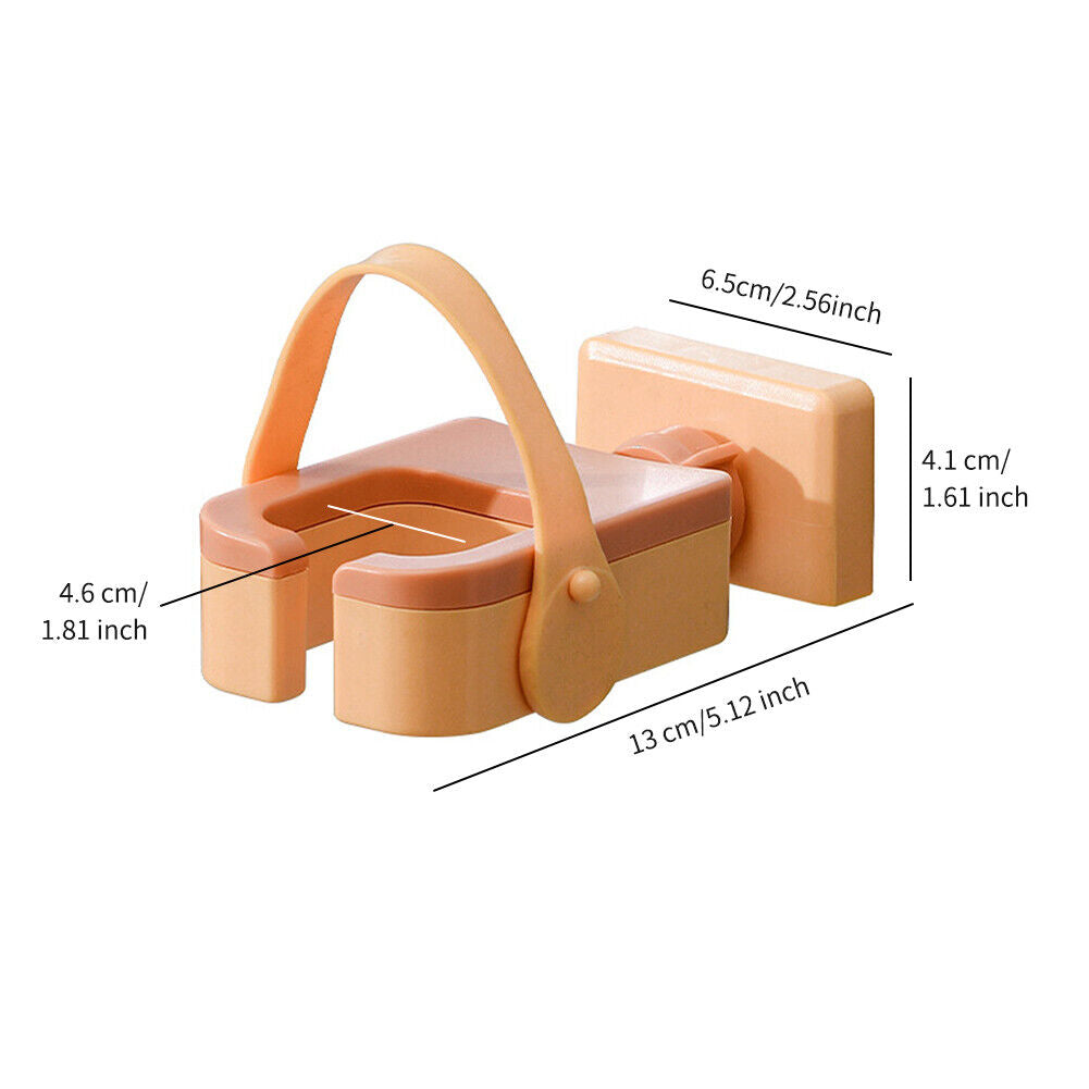 Wall Mount Hair Dryer Organizer with its size